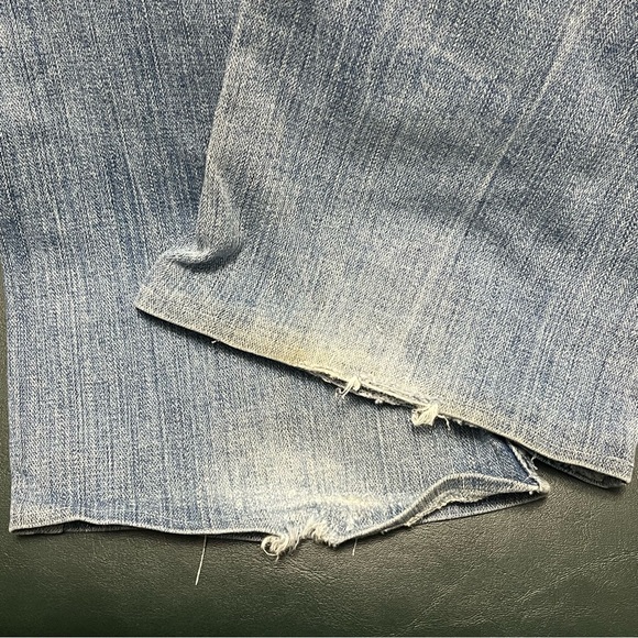 SILVER Tuesday denim jeans with distressed patches women’s size 28 - Picture 12 of 14